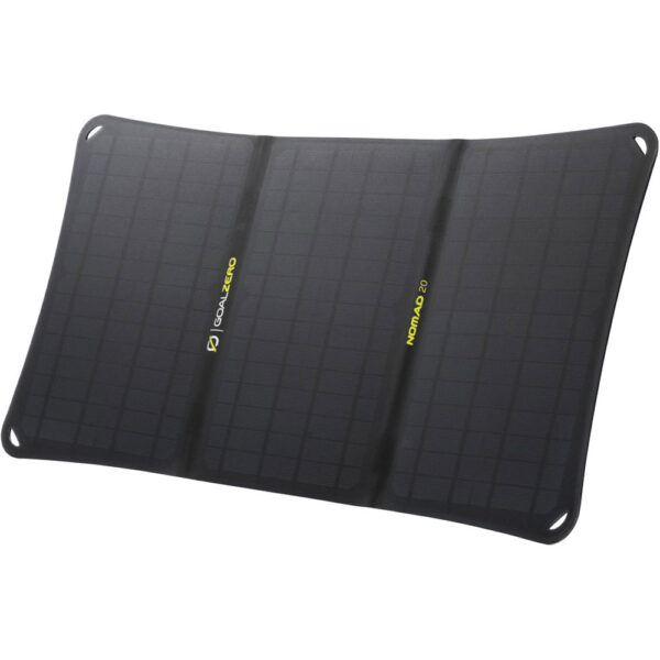 goal zero nomad 20 solar panel